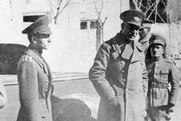 عکس؛ سفر در زمان؛ بازدید «رضاخان و محمدرضا پهلوی» از دانشگاه جنگ؛ دهه 1310