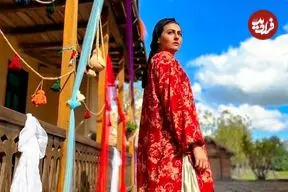 عکس| سفر در زمان؛ «انیس، غلام و نصیر» در پشت صحنه «سریال سوجان»