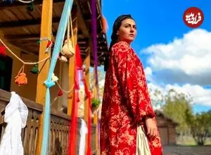 عکس| سفر در زمان؛ «انیس، غلام و نصیر» در پشت صحنه «سریال سوجان»