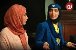 عکس| سفر در زمان؛ «نیکا و ارسطو» در پشت صحنه سریال پایتخت 7؛ سال 1403