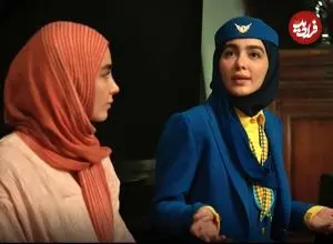 عکس| سفر در زمان؛ «نیکا و ارسطو» در پشت صحنه سریال پایتخت 7؛ سال 1403