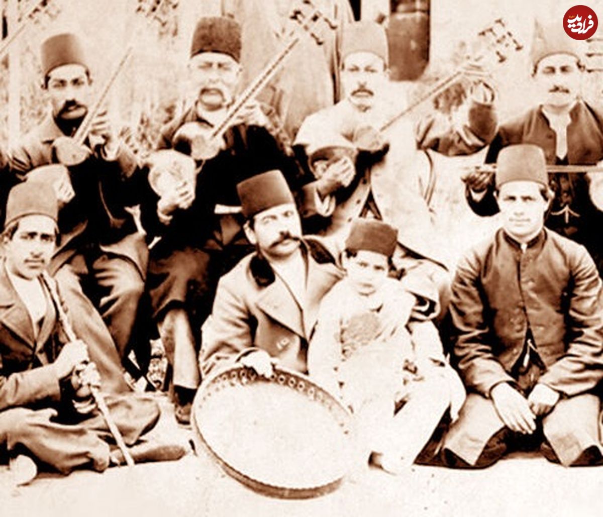 (تصویر) یک قاب سنگین از تاریخ موسیقی ایرانی