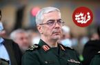 عکس؛ سفر در زمان؛ «سرلشکر باقری با لباس نظامی در خانه پدری»؛ اوایل دهه 60