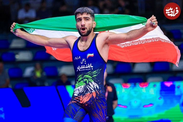عکس؛ از پشمک‌فروشی تا نایب قهرمانی جهان، ماجرای جذاب پدیده کشتی ایران!