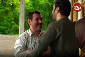 عکس| سفر در زمان؛ «سوجان و جاوید» در حال خندیدن در پشت صحنه (سریال سوجان)