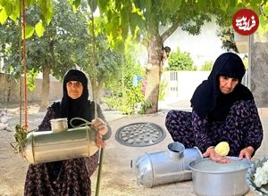 ببینید؛ غذای روستایی در ایران؛ تهیه ماست، دوغ و کشک محلd