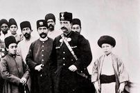 عکس؛ سفر به عصر قاجار؛ منظرۀ یک قهوه‌خانه نزدیک رشت در دوران ناصرالدین شاه