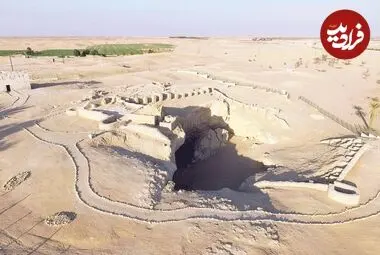 «شهر گمشدۀ قوم عاد» و سکونتگاهی باستانی که در زمین فرورفته است