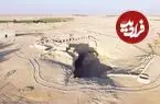 «شهر گمشدۀ قوم عاد» و سکونتگاهی باستانی که در زمین فرورفته است