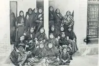 عکس؛ سفر در زمان؛ «زبیده خانم امین اقدس، سوگلی ناصرالدین شاه»؛ دهه 1240