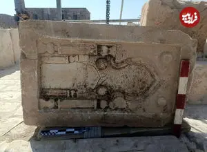 کشف محراب تاریخی در محوطه جهانی پاسارگاد