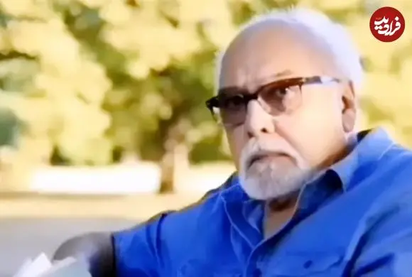 عکس| سفر در زمان؛ «منوچهر وثوق» در حال مجله خواندن در پشت صحنه یک فیلم؛ دهه 50