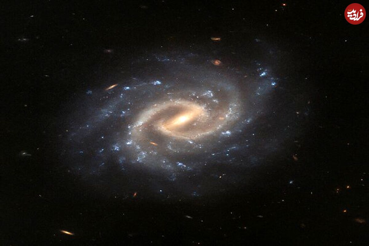 عکس «تلسکوپ فضایی هابل» از یک کهکشان آرام