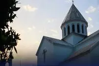 عکس| همسایگی جالب کلیسا و مسجد در شهر آبادان