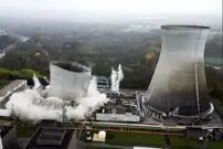 ببینید| انفجار مهندسی‌شده برج ۱۱۷ متری نیروگاه زغال‌سنگ در آلمان