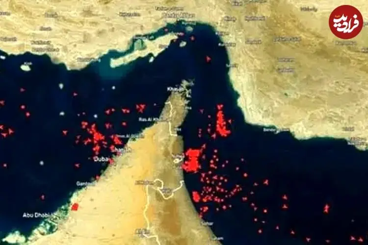 خروج کشتی‌ها از تنگه هرمز صفر شد