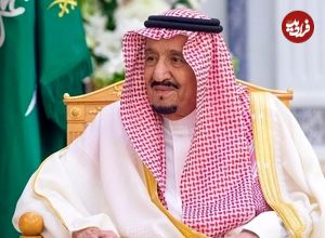 عکس| سفر در زمان؛ «ملک سلمان» در حال گفتگو با وزیر کشور سنگالی در داکار؛ سال 1378