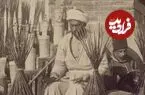عکس| سفر زمان؛ تصویری از بساط یک «نی‌فروش» در تهران دوران قاجار