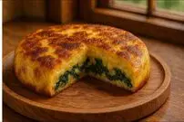 ببینید| طرز تهیه یک کوکو جدید با اسفناج، تخم مرغ و سیب زمینی