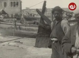 عکس| سفر زمان؛ تصویری از یک کاروانسرا در شهر بوشهر؛ ۱۳۵ سال قبل 