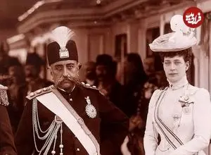 عکس| سفر به تاریخ؛ «زن‌های مظفرالدین شاه» با قلیان در کوه‌های اطراف تهران