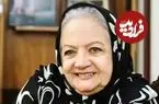 عکس| سفر در زمان؛ تصویری رنگی شده از «شهلا ریاحی» در دوران کودکی؛ اوایل دهه 1310