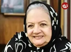 عکس| سفر در زمان؛ تصویری رنگی شده از «شهلا ریاحی» در دوران کودکی؛ اوایل دهه 1310