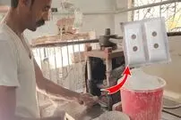 (ویدئو) فرآیند تولید پریز برق در یک کارگاه محلی