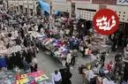 عکس| سفر زمان؛ تصویری از «بازار شهر بوشهر» در آخرین سال حکومت قاجار
