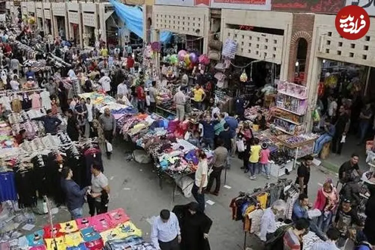 عکس| سفر زمان؛ تصویری از «بازار شهر بوشهر» در آخرین سال حکومت قاجار