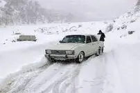 (عکس) وقتی ۳۶ ساعت در تهران برف بارید و خیابان ها مسدود شدند! 