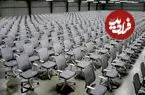 ببینید| مراحل دیدنی تولید صندلی اداری در کارخانه ای در کره جنوبی