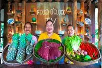 ببینید| غذای روستایی در سنگاپور؛ پخت یک غذای متفاوت با گوشت گاو