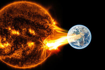 هیولای خورشید به زمین رسید؛ قوی‌ترین شراره خورشیدی در ۶ سال گذشته