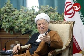عکس؛ سفر در زمان؛ «هاشمی رفسنجانی در حال خوش و بش با علیرضا خمسه»؛ سال 94