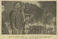 عکس؛ سفر در زمان؛ هزار حقه بافور به آتش کشیده شد؛ معتادان برای استنشاق دود اجتماع کردند!