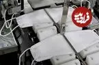 ببینید| فرآیند دیدنی تولید انبوه ماسک در کره جنوبی