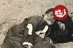 عکس| سفر به ایران قدیم؛ جماعت «تریاکی‌ها» در یک خرابه در تهران دوران قاجار