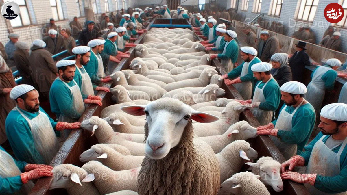 (ویدئو) چگونه ازبک ها سالانه 3 میلیون دلار از چربی دنبه گوسفند درآمد دارند؟ 