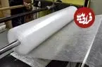 ببینید| فرآیند دیدنی تولید نایلون حباب دار در کارخانه ای در کره جنوبی