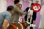 ببینید| هدیه متفاوت دوستان به داماد در جشن عروسی؛ یک گوساله!