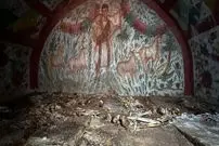 عکس| باستان‌شناسان در ترکیه تصویری ۱۸۰۰ ساله از عیسی مسیح پیدا کردند