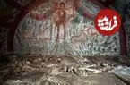 عکس| باستان‌شناسان در ترکیه تصویری ۱۸۰۰ ساله از عیسی مسیح پیدا کردند