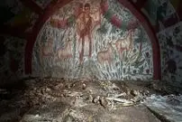 عکس| باستان‌شناسان در ترکیه تصویری ۱۸۰۰ ساله از عیسی مسیح پیدا کردند