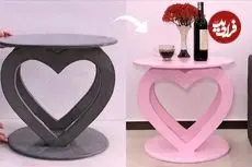 ببینید| نحوه ساخت یک میز پذیرایی خاص با سیمان و به روش استاد چینی