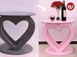 ببینید| نحوه ساخت یک میز پذیرایی خاص با سیمان و به روش استاد چینی