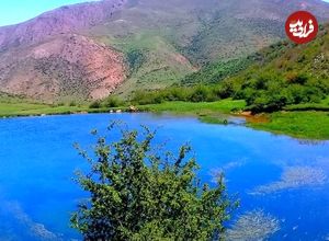 ببینید؛ دریاچه ی زیبای خلشکوه