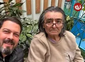 عکس| سفر زمان؛ «رضا رویگری» در 39 سالگی در پشت‌صحنه دومین فیلمش در کنار «جمشید هاشم پور»