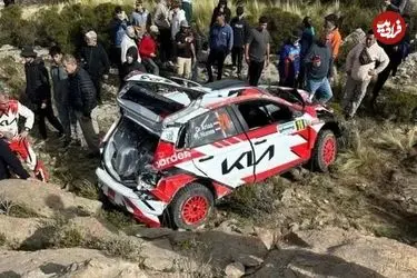 ببینید| لحظه وقوع حادثه مرگبار در مسابقات رالی آرژانتین