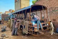 ببینید؛ مراحل صفر تا صد تولید اتوبوس ایسوزو دست ساز در پاکستان 